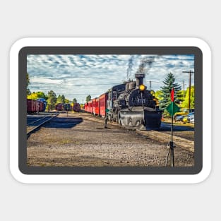 Cumbres and Toltec Narrow Gauge Railroad Chama New Mexico Yard Sticker